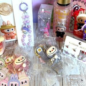 LABUBU THE MONSTERS PURPLE AESTHETIC MEGA BUNDLE 10PC SET